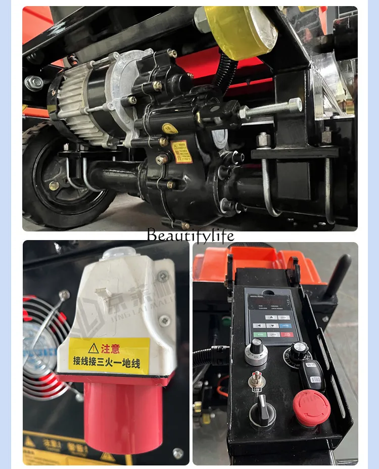 X4   Large epoxy floor grinder Curing floor renovation Polishing concrete cement pavement grinder