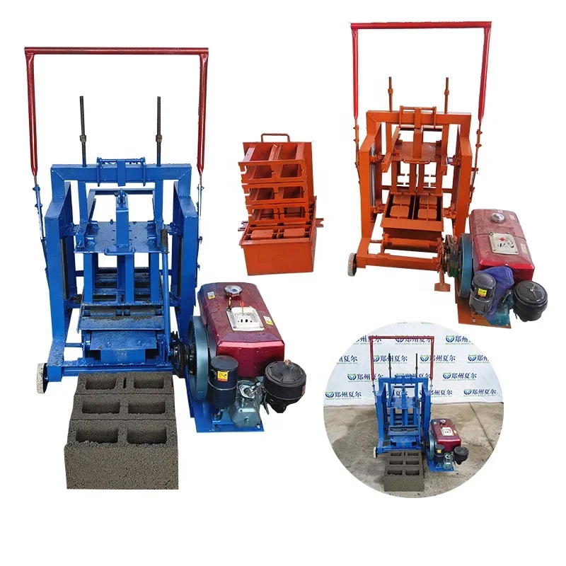 

Brick Making Automatic Concrete Block Machine for Sale Indonesia Brick Moulding Machine