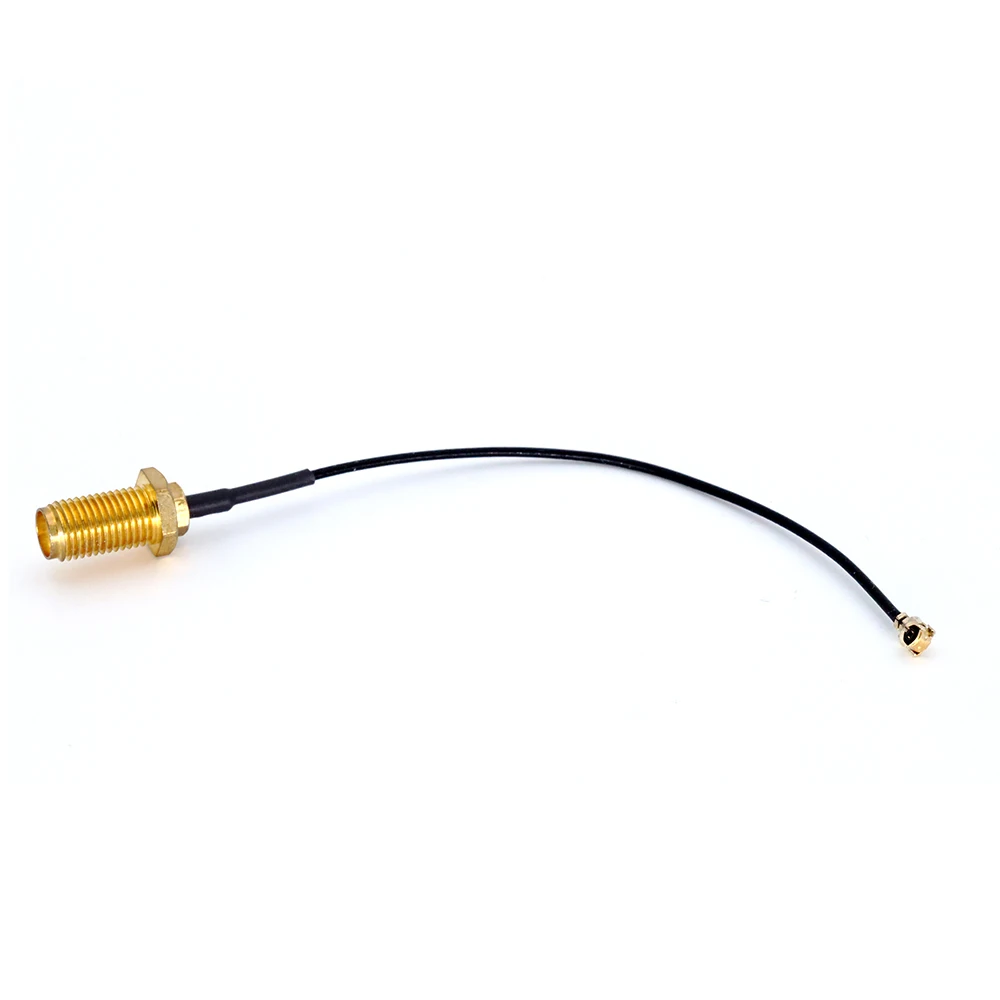 SMA Straight JACK to IPEX FEMALE Connector RF Pigtail Cable uFL/u.FL/IPX Antenna Adapter Wire for WIFI/GSM/GPS 1.13mm