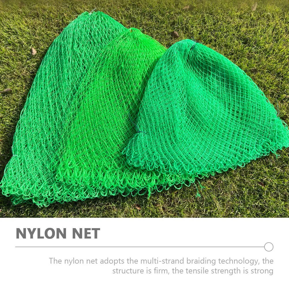 

1pc Fishing Landing Net Large Qing Mesh Nylon Replacement Durable Portable Outdoor River Fishing Supply Catching Net