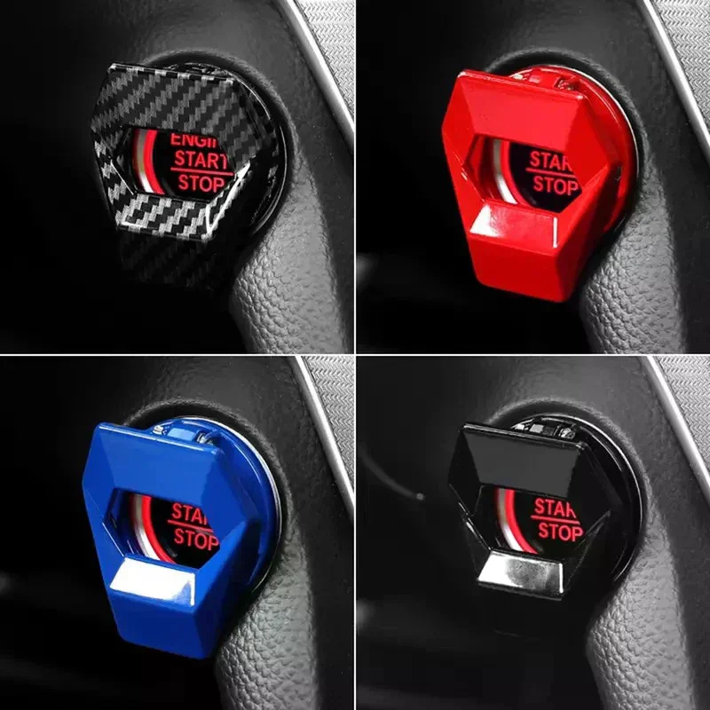 Car Engine Start Stop Switch Button Cover Ignition Anti-scratch Protection Decorative Car Auto Accessories Interior Car-Styling