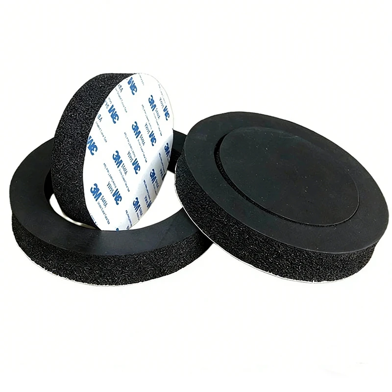 2 /4Pcs 6.5 Inch Car Speaker Ring Bass Door Trim Sound Insulation Cotton Audio Speakers Sound Self Adhesive Insulation Ring