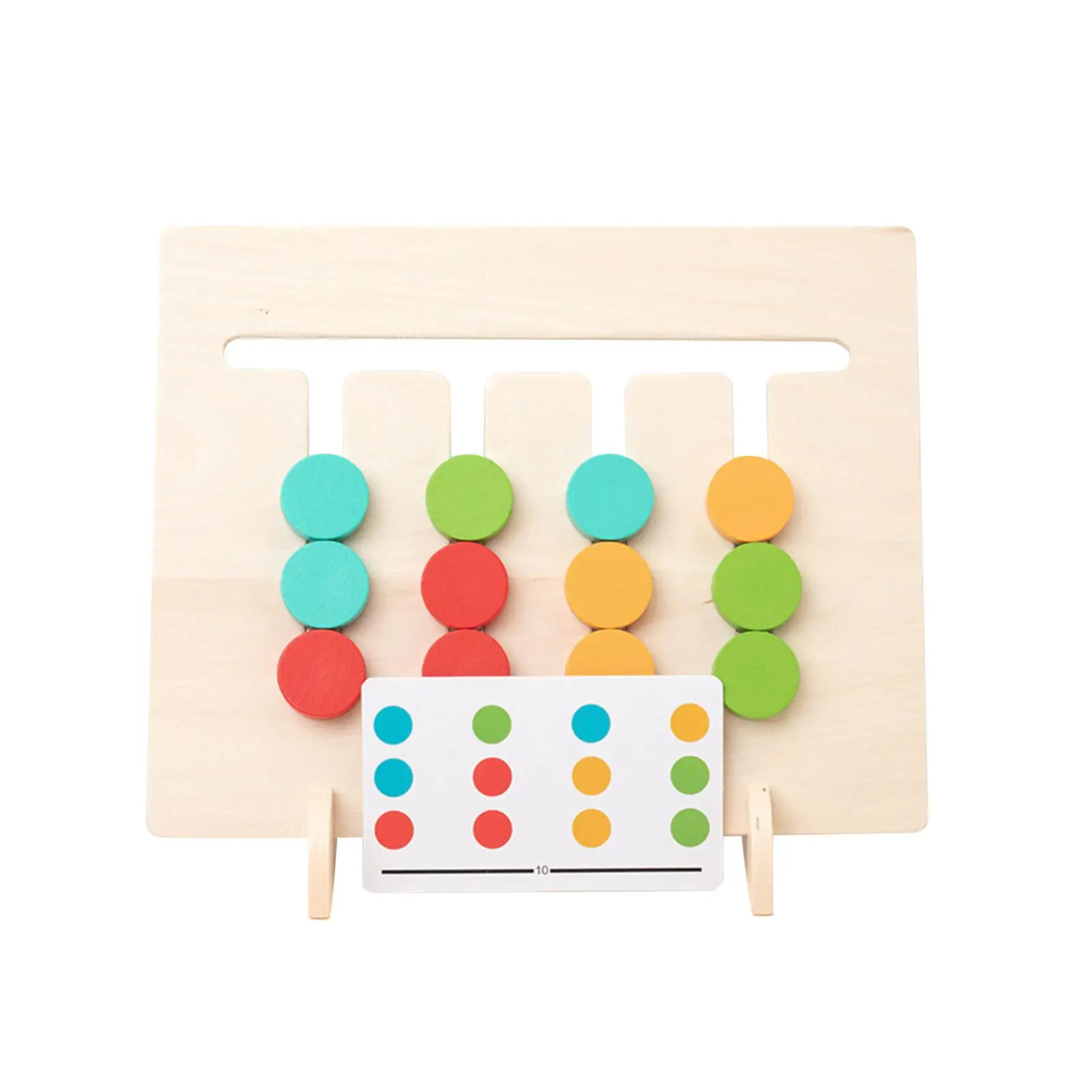 Slide Puzzle Color Sorting Matching Early Educational for Birthday Gifts