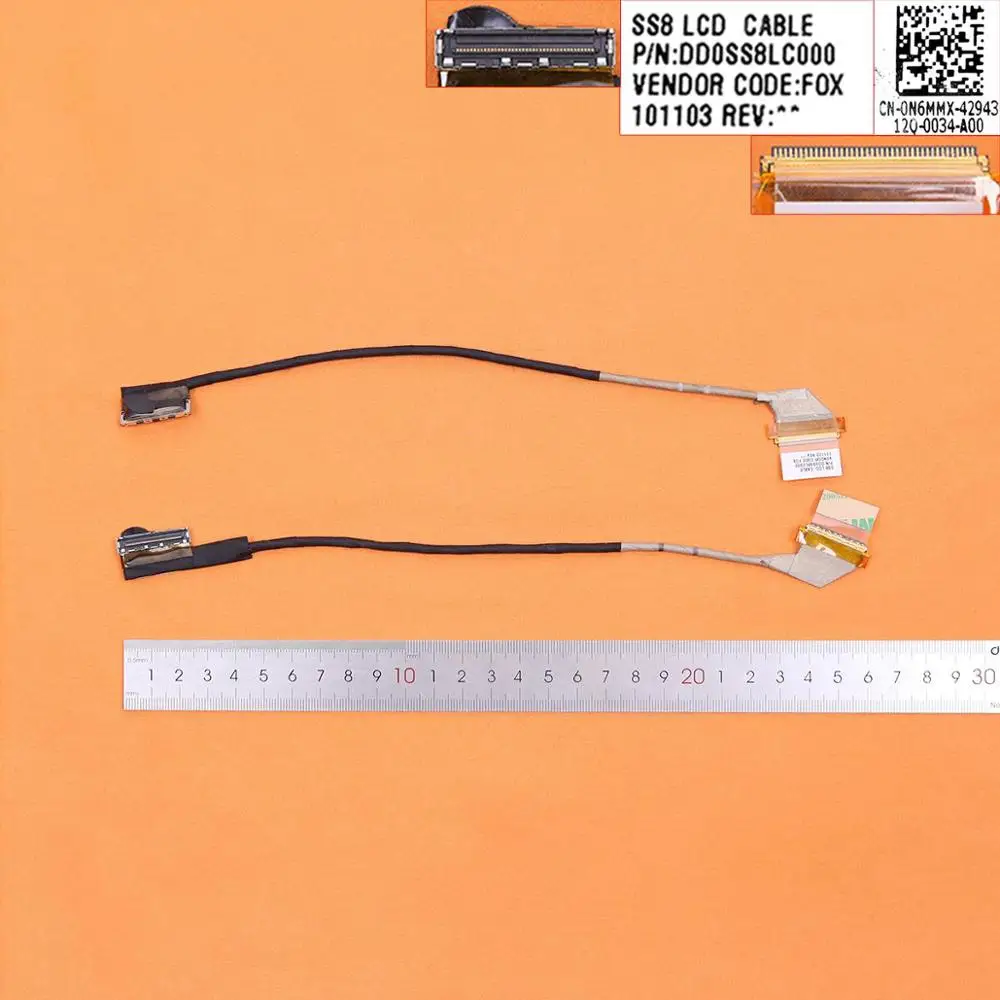 

NEW Laptop Cable For Dell XPS P12F 15Z L511Z,ORG​ PN:DD0SS8LC010 0N6MMX