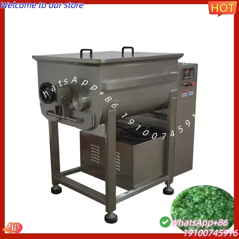 2026Hot Industrial Blenders Mixer Vegetable Meat Minced Meat Mixer Machinery Food Processor Mixers