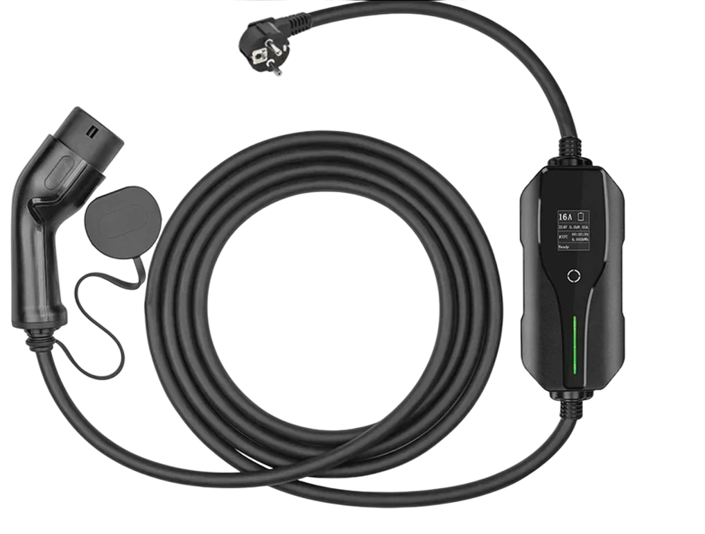 Hot-selling Factory Supply IEC62196 Standard E-Vehicle Charging Station 16A 3.5Kw Portable Ev Charger Car Charger
