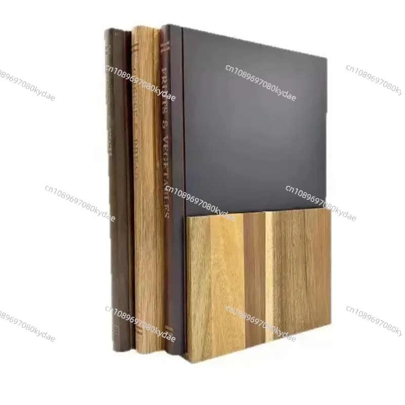 3Pcs Wooden Book Cutting Board Set Solid Wood Chopping Board with Sink