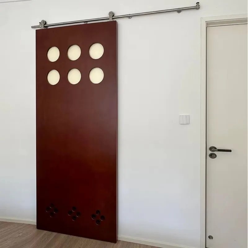 Wall Protective Space-Saving Invisible Door Accessories - Stylish, Smooth, Easy-to-Clean, Hidden Track Set