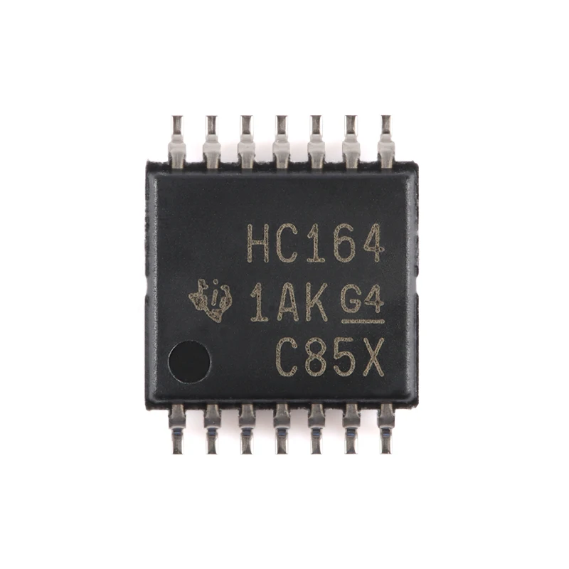 10pcs/Lot SN74HC164PWR TSSOP-14 MARKING;HC164 Counter Shift Registers 8-Bit Parallel-Load Operating Temperature:- 40 C-+ 125 C