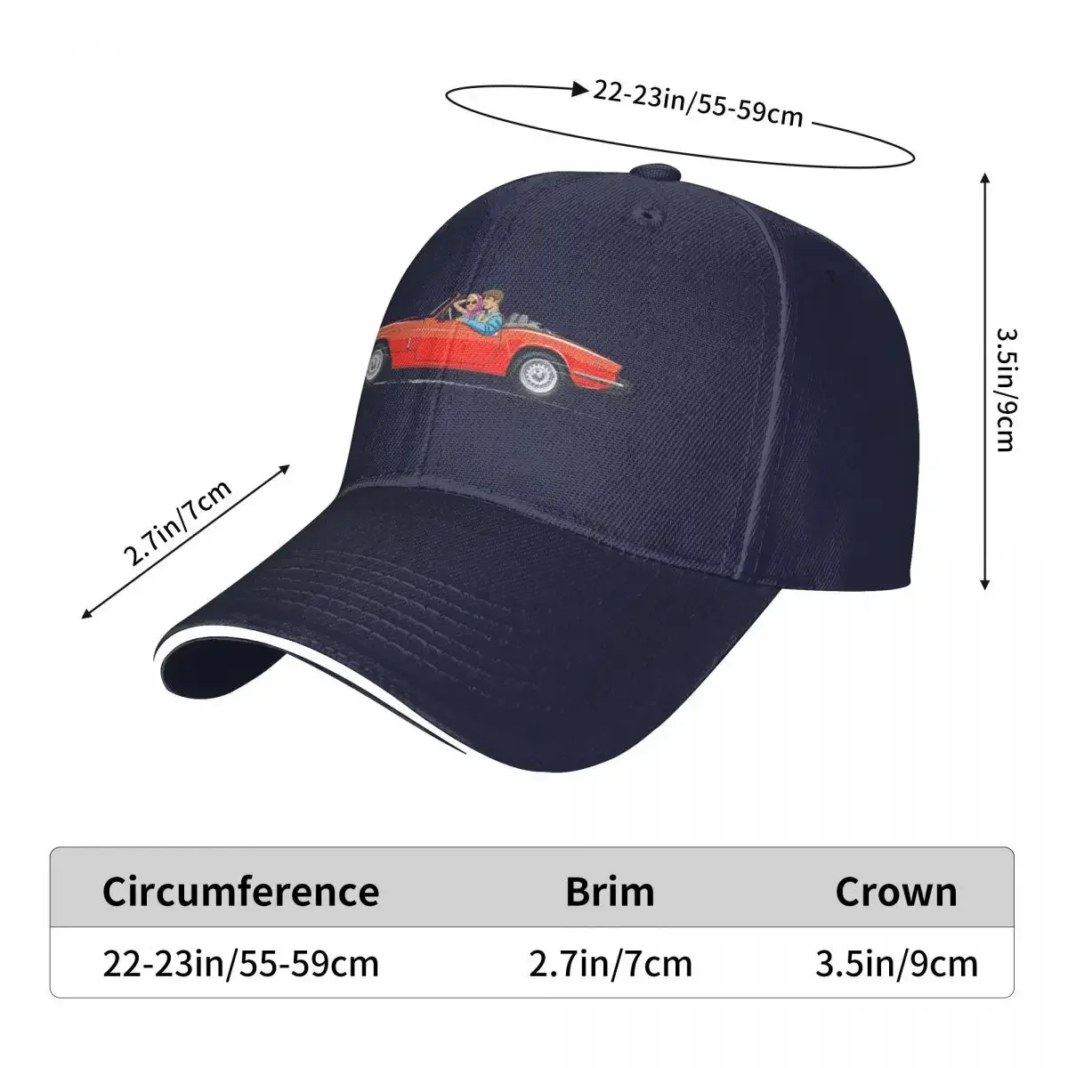 Signal Red 1500cc Spitfire Baseball Caps Snapback Fashion Baseball Hats Breathable Casual Outdoor For Men's And Women's