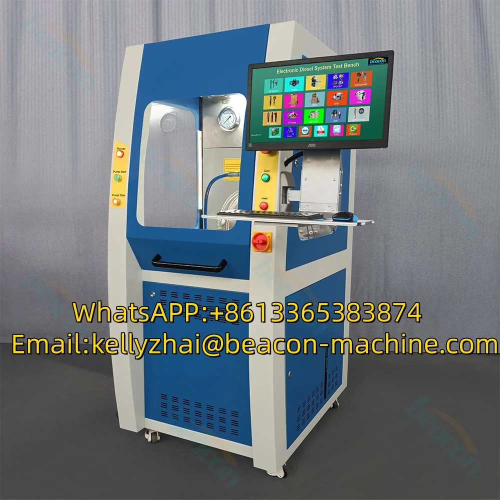 Diesel Fuel System Test Bench Common Rail Injector Testing Machine Electronic Fuel Injection Pump Test Stand