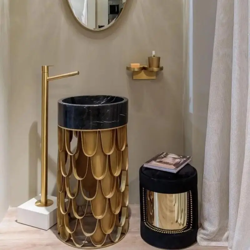 

Outdoor wash basin courtyard column outdoor
