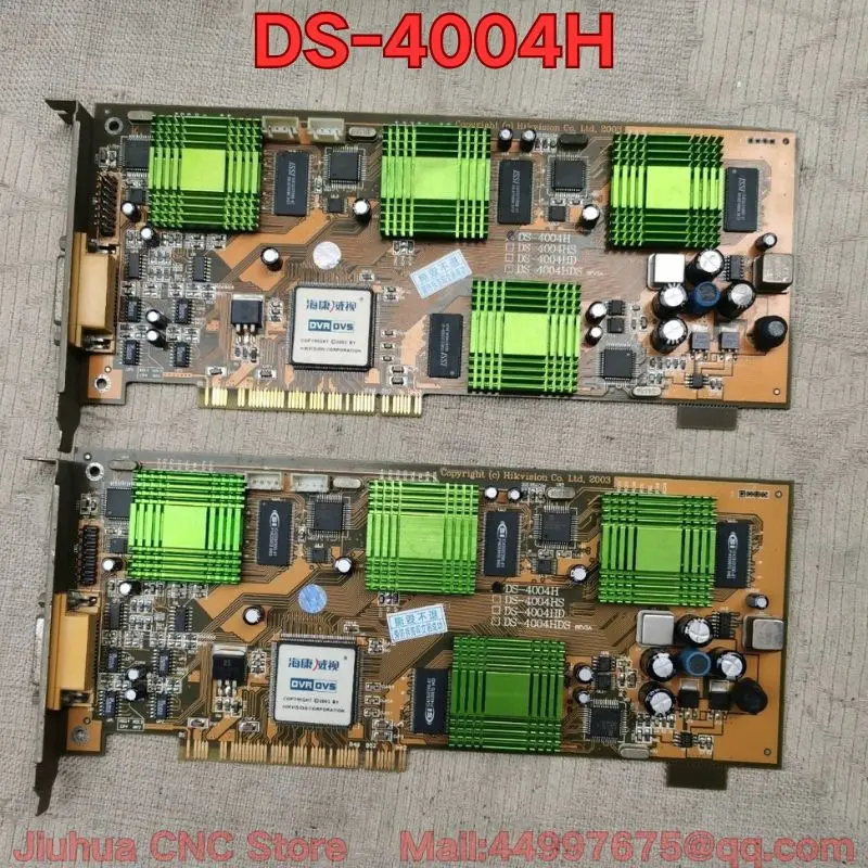 

Second-hand DS-4004H acquisition card function test is normal