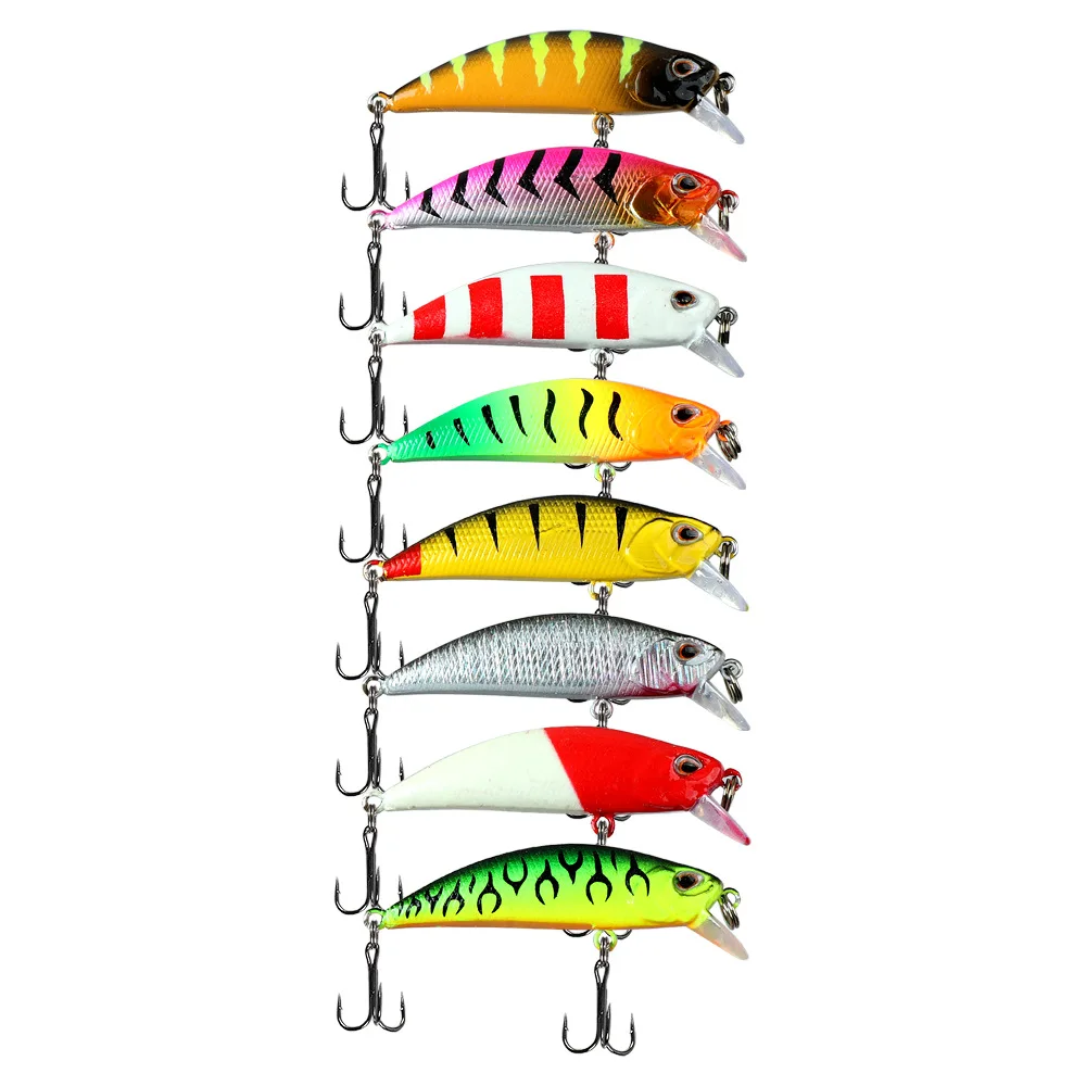 LHFSH Mini Minnow 5cm – Señuelo duro para trucha, lubina y carpa - imagen 5