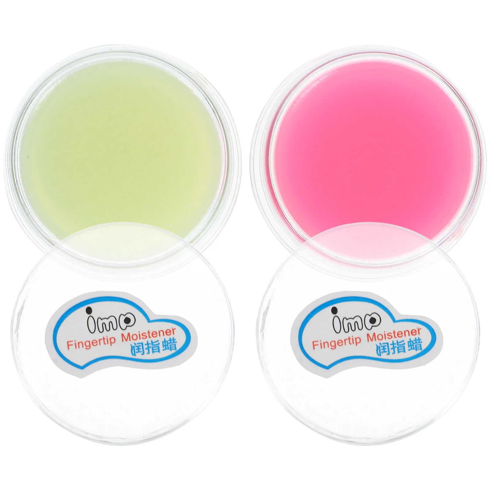2 Pcs Counting Wax Bank Accessory Wet Hand Fingertip Moistener Accessories Money