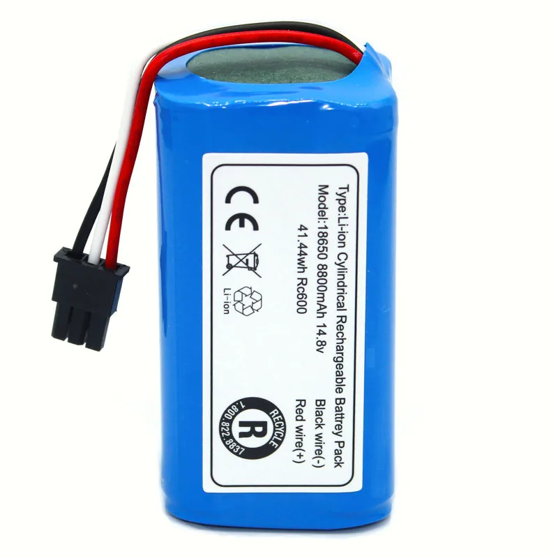 Paquete de batería de14,8V, 100% mah para Robot aspirador, baterías de repuesto para 12800 S5, S7, T90.14.8v. 360 mAh, 12800 nuevo.