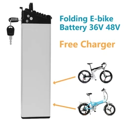 48V 14Ah Folding Ebike Battery 36V 10.5Ah 12.8Ah For samebike Rich Bit TOP-860 TOP-730 Foldable Electric Bike Batteries DCH003