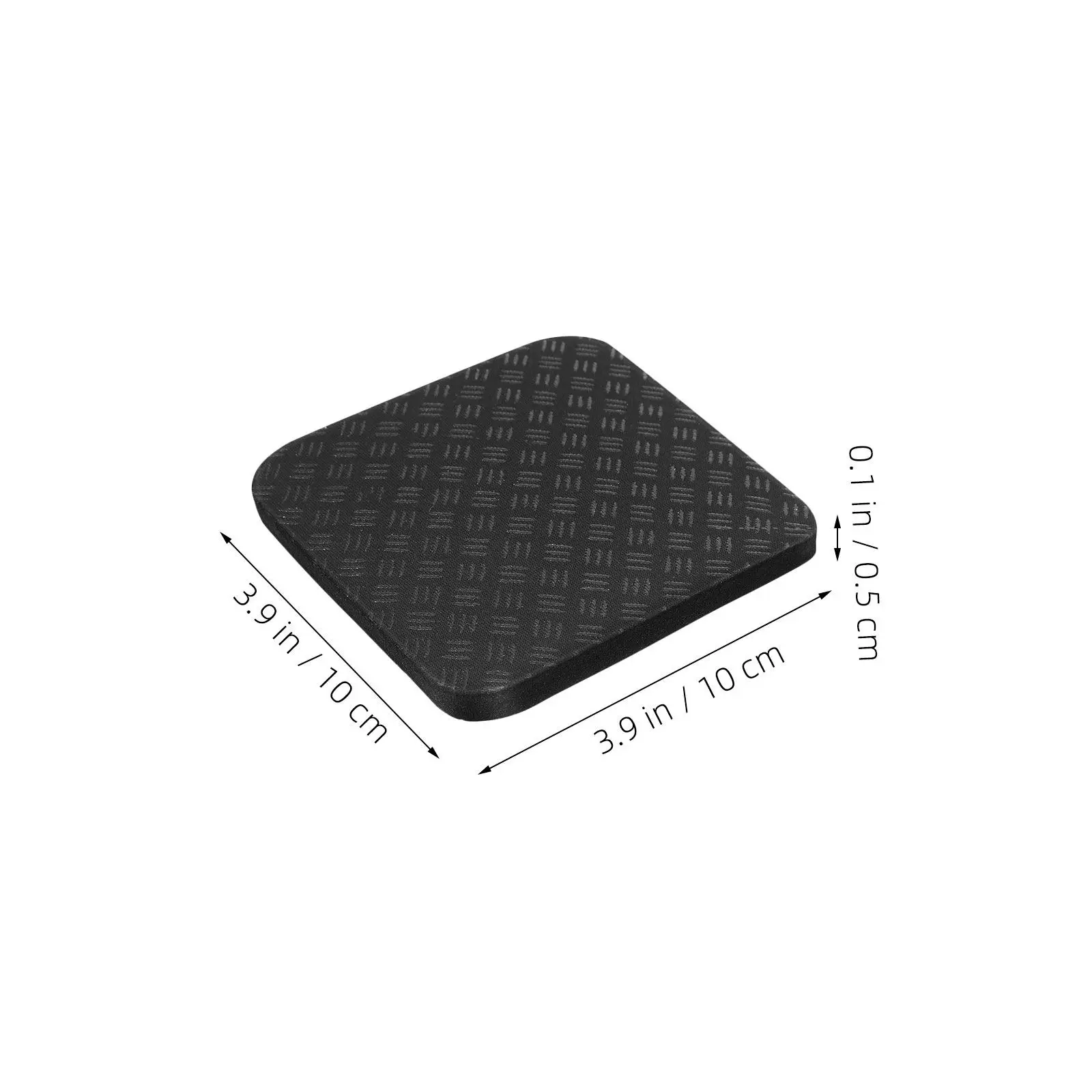 8Pcs Heavy Duty Treadmill Mat Pads Anti Shock Non Slip Floor Protection for Carpet Hardwood Tiles Reduce Vibration Exercise