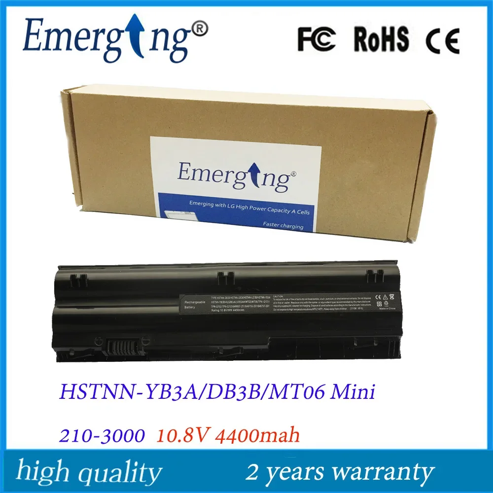 Аккумулятор для ноутбука 11,1 В, 5200 мА · ч для HP Mini210-3000 LB3B YB3A MT06 MT03 Pavilion HSTNN-DB3B Series