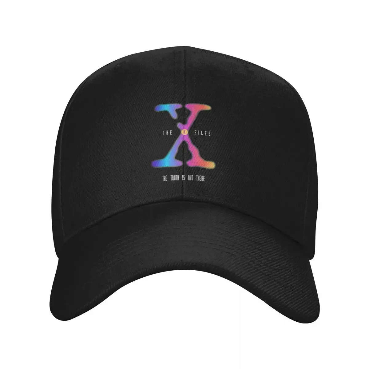 

Colourful X Files Logo Baseball Cap Thermal Visor New Hat Luxury man cap Women's Hats 2025 Men's