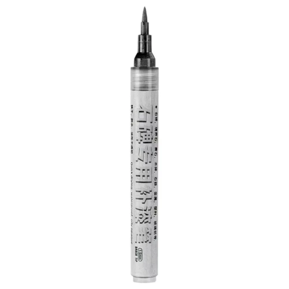 New Waterproof Tombstone Marker Metal Marking Ceramic Repair Paint Pen Wood Craft Oil Based Marker