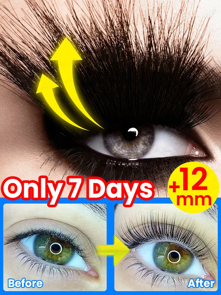 7 Dagen Snelle Wimpergroei Crème Wenkbrauwgroei Intense Make-up Extension Behandeling Wimpergroei Verdikking Verzorgingsproduct