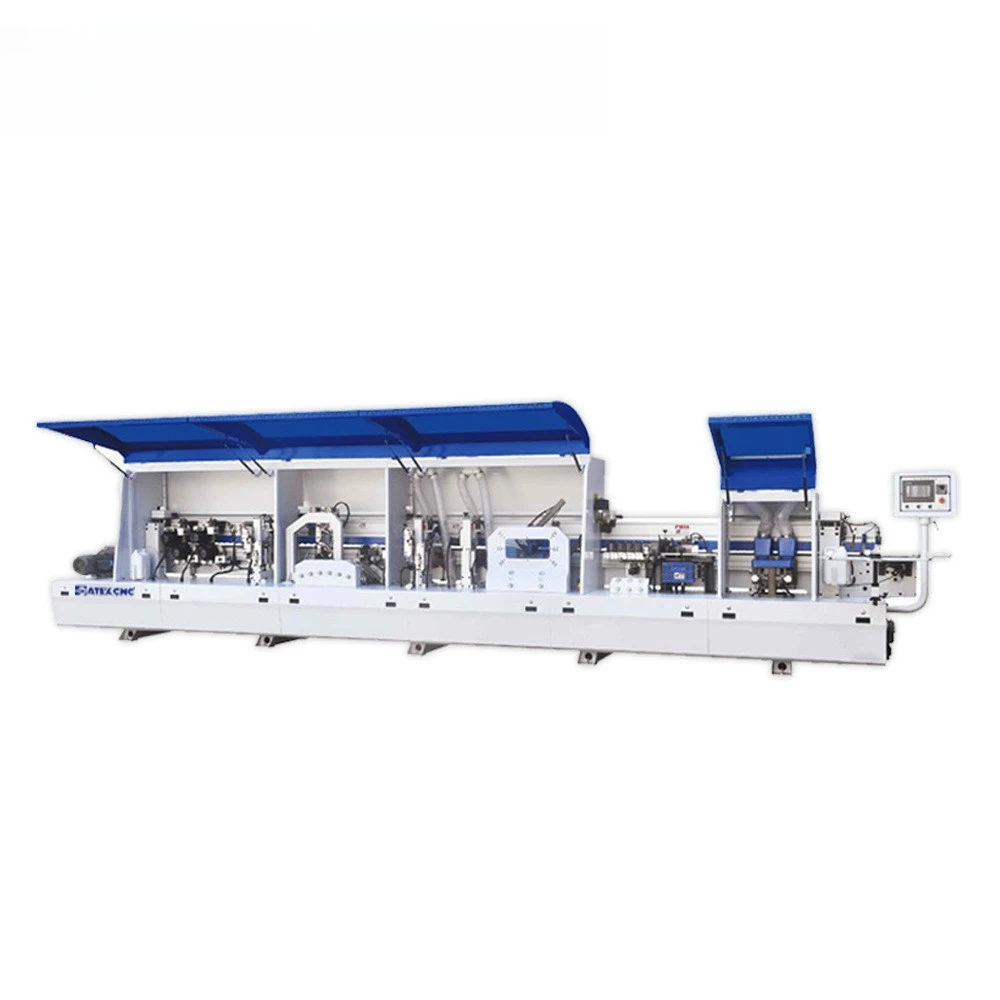 Automatic Edge Banding Machinery Woodworking Full Automatic Mdf Board Wood Furniture Pvc Edge Banding Machine