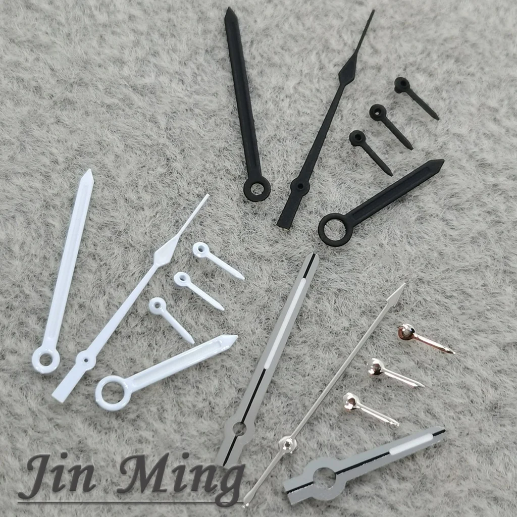 عالية الجودة 6 دبابيس VK63 ساعة الأيدي الفضة الأسود الذهب ارتفع الأيدي الأخضر مضيئة الساعات مؤشرات صالح VK63 VK63A حركة الكوارتز