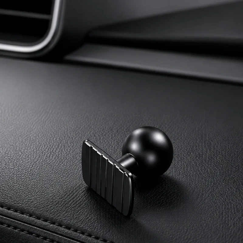 Car Mount Base Metal 17mm Ball Magnetic Wireless Charging Holder for Hyundai Tucson KIA Sportage Mazda CX-5 Subaru Outback