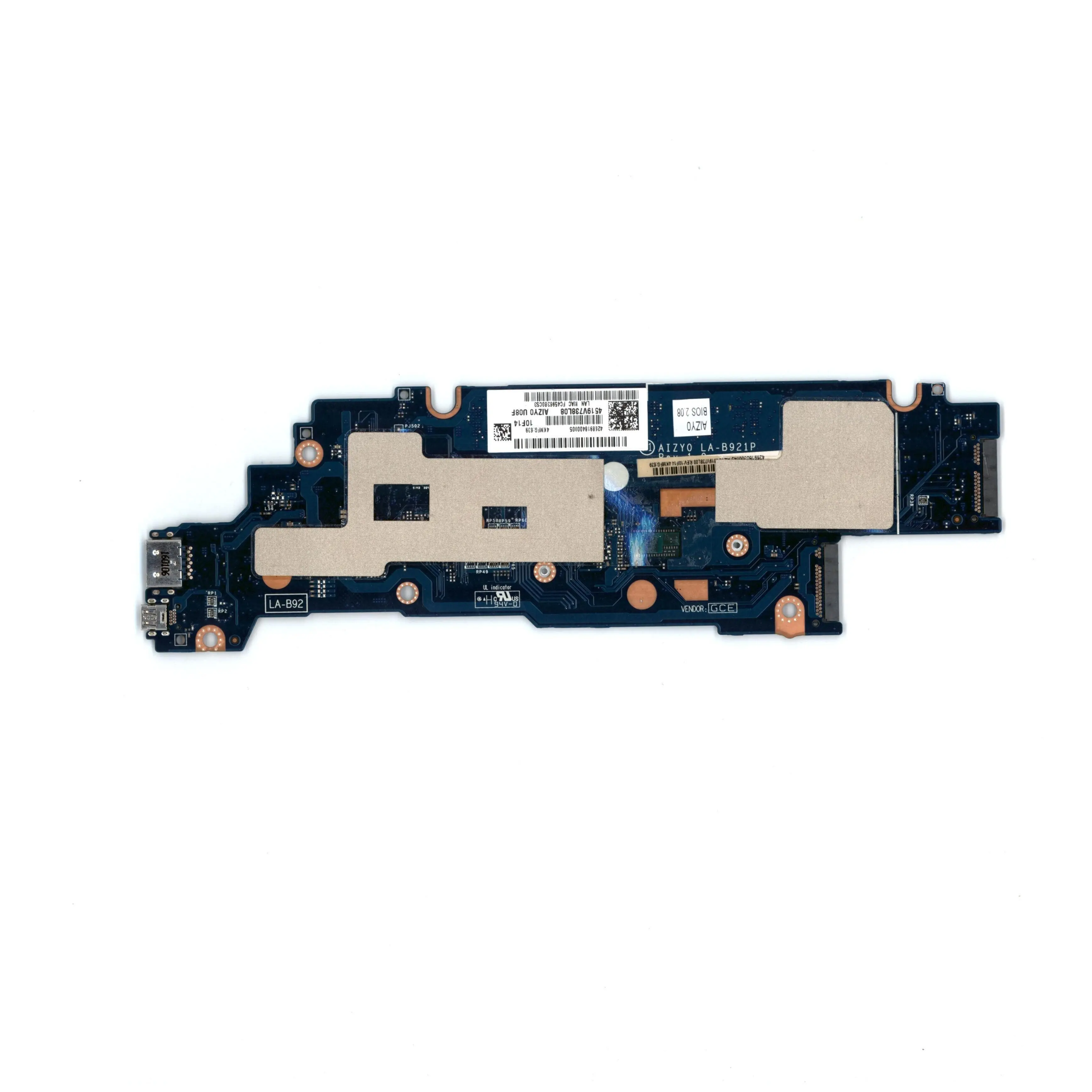 SN LA-B921P FRU PN 5B20H33238 CPU 5Y10C W8P 8G Model Multiple compatible replacement Yoga 3-1170 Laptop computer motherboard