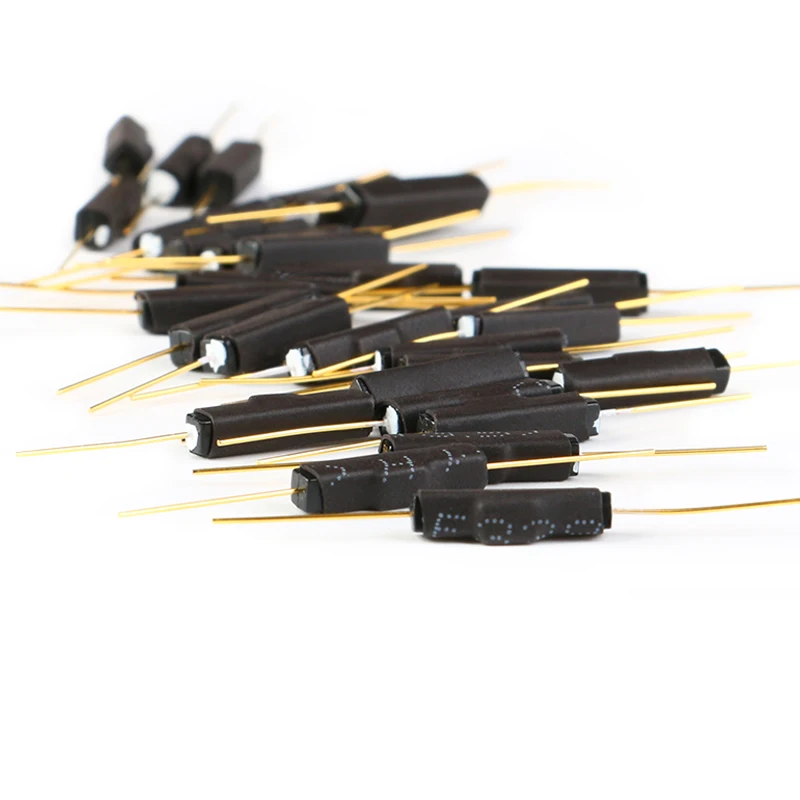50pcs/1pc GPS-14B 2*14 Reed Switch Switch NC Normally Closed 2x14 Plastic Type Anti-Vibration Damage Magnetic