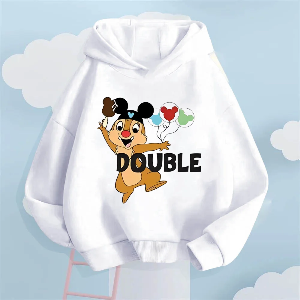 

New Disney children's clothing boys and girls casual outdoor hoodies children's cartoon casual fashion sports sweatshirts