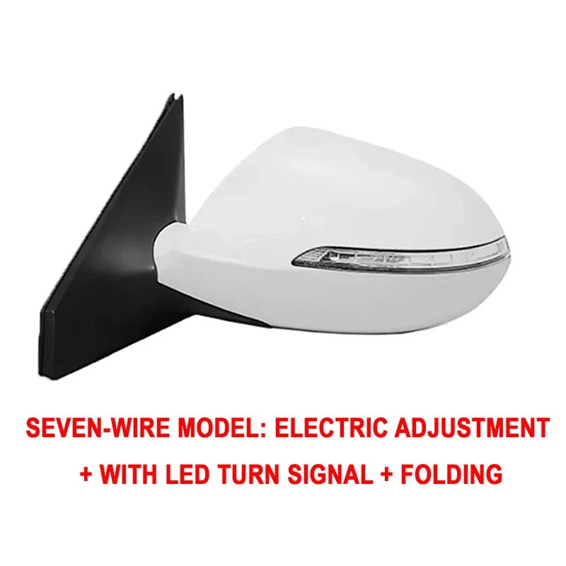 سيارة مرآة الرؤية الخلفية مجموعة مصابيح إشارة لكيا سبورتاج R 2011-2016 تعديل كهربائي مرآة الرؤية الخلفية بدوره إشارة الوامض #3