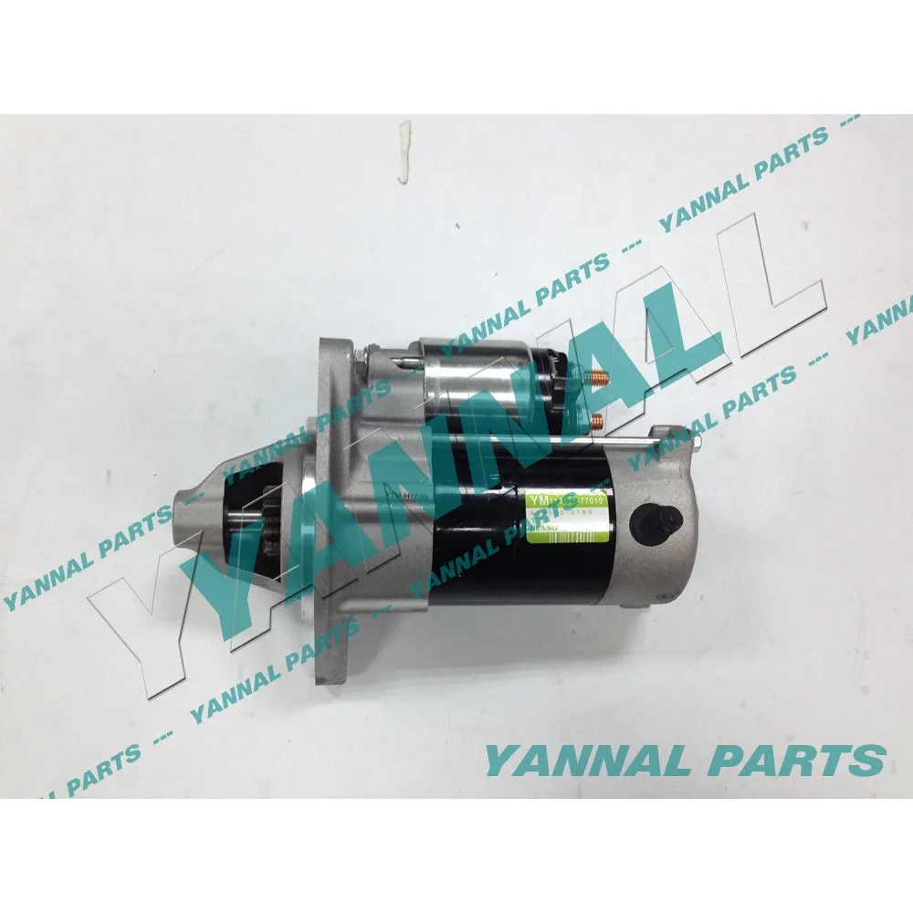 Superior quality 119515-77010 Starter Motor For Yanmar 3TNV76 Excavator Engine Parts