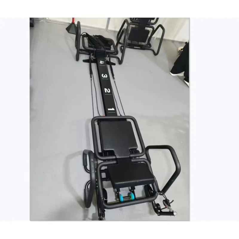 

Коммерческий мини-реформер для пилатеса Mage Super Yoga Core Bed, черный, регулируемый, алюминиевый, для продажи