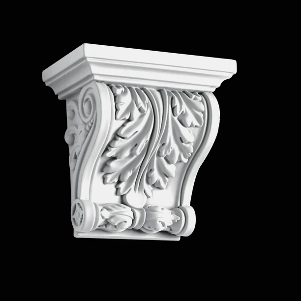 

PU House Decoration Element Polyurethane Corbel Entrance Ceiling Bracket Decor Corridor Portal Decorating Ornament Components