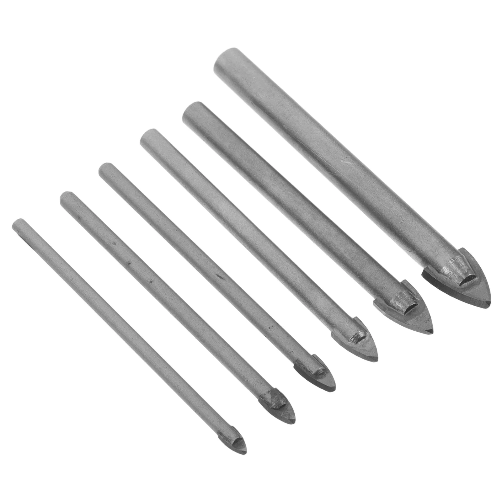 

Набор сверл для стекла, 6 шт., прецизионный открывалка для ремонта лобового стекла для керамической керамической плитки, мрамора, металла, бетона 3, 4, 5, 6, 8