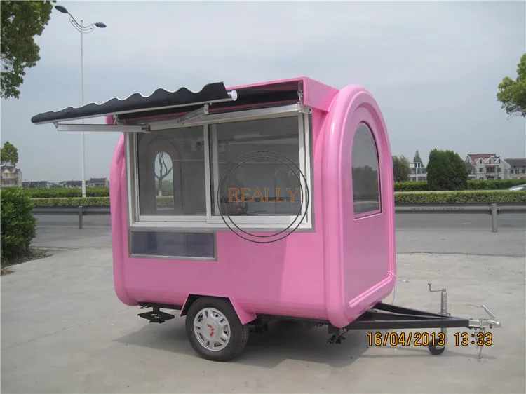 Venda quente de reboque de catering móvel/caminhão de comida móvel/carrito de comida de restaurante móvel