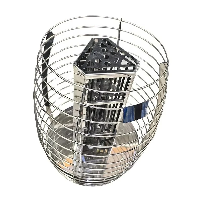 Stainless Steel Electric Sauna Heater, Traditional Dry Sauna Stove for Outdoor Use