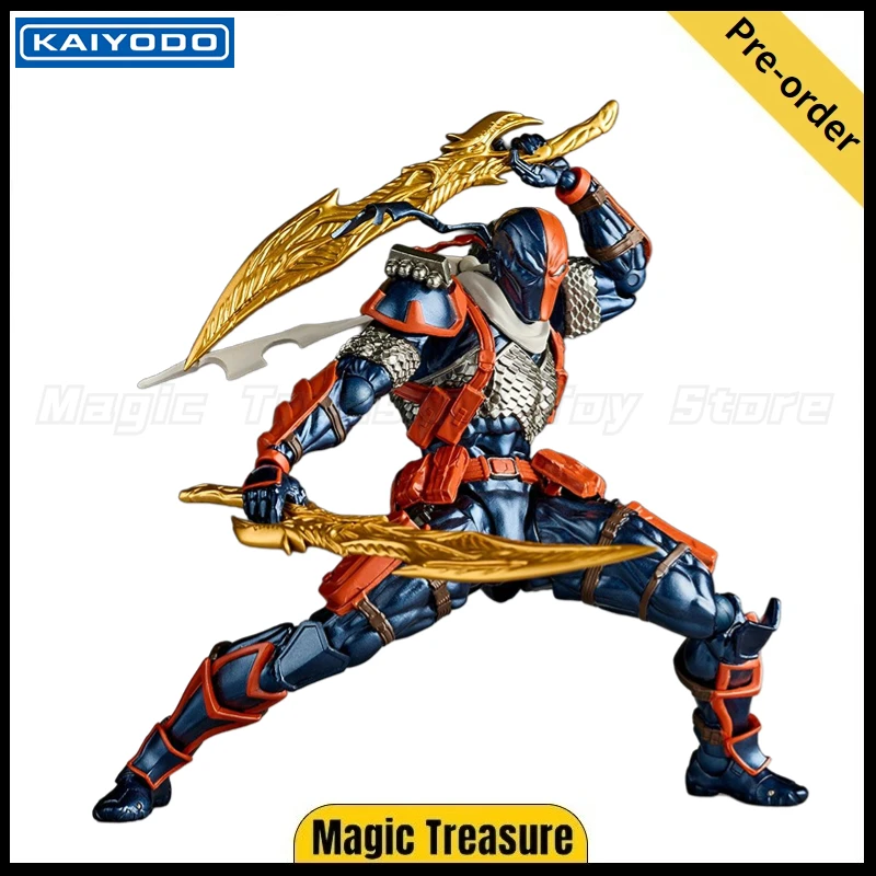 【Pre-sale】 KAIYODO Revoltech AMAZING YAMAGUCHI DC Deathstroke Slade Wilson Version 1.5 Action Figure Model Toy Gift