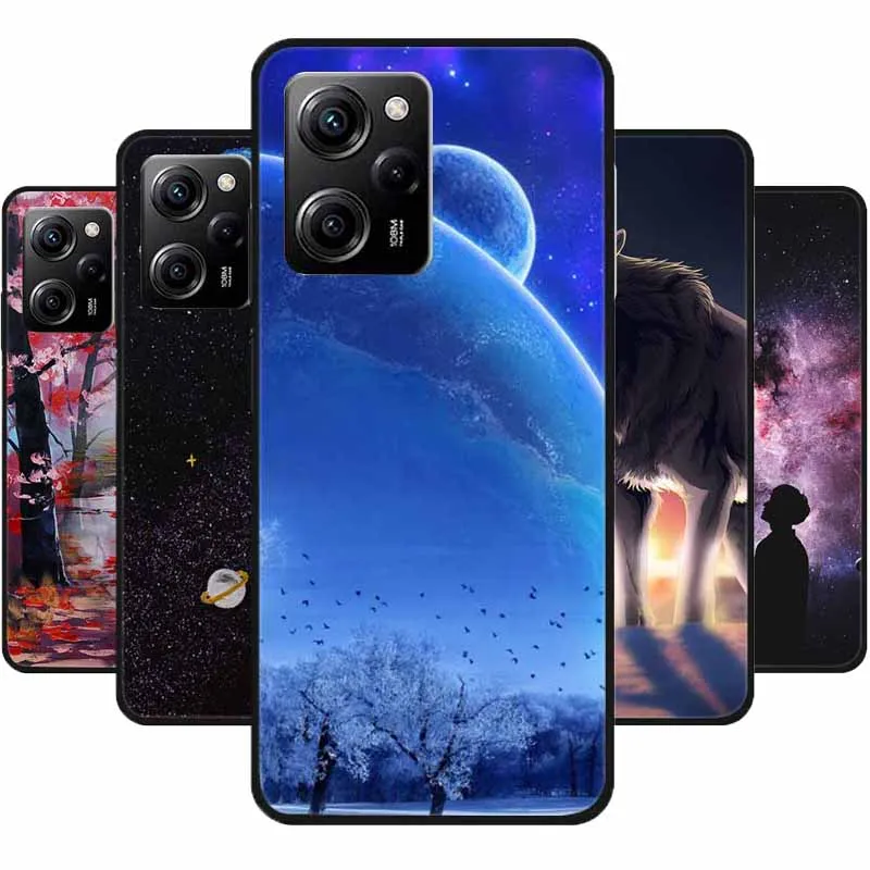Cool Silicone Cover for Xiaomi Poco X5 Pro Case Printed Fashion Soft Back Cover for Xiaomi Poco X5Pro Case Protective Shells