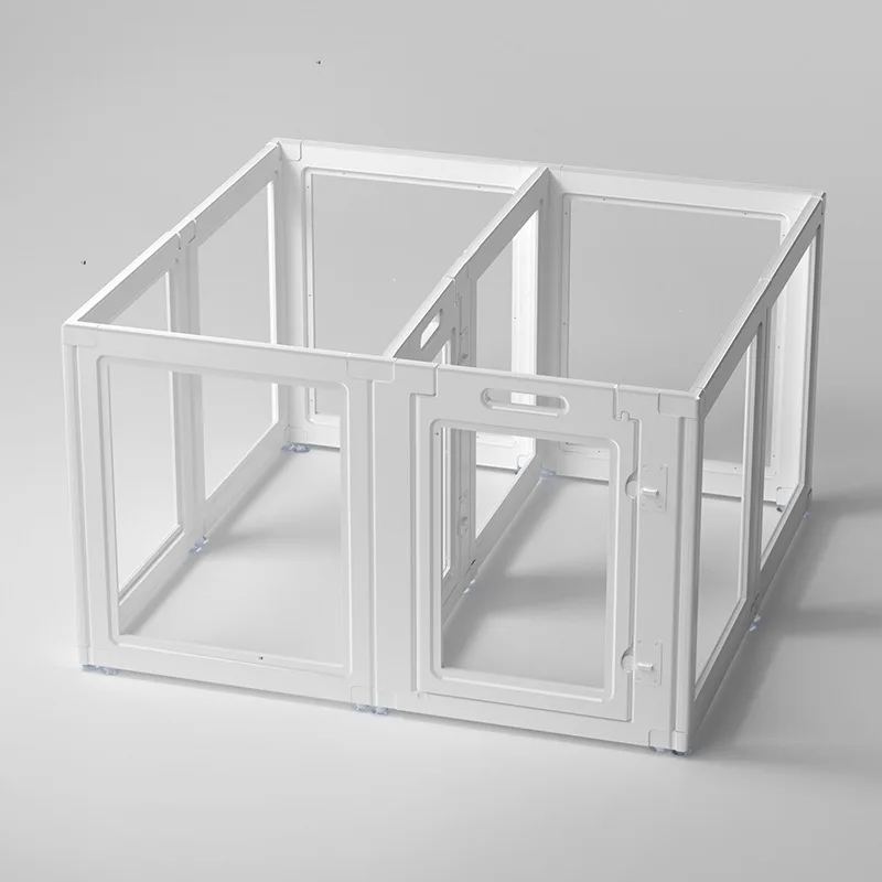 

New Pet Transparent Fence Household Isolation Fence Small and Medium-Sized Dogs Dog Crate