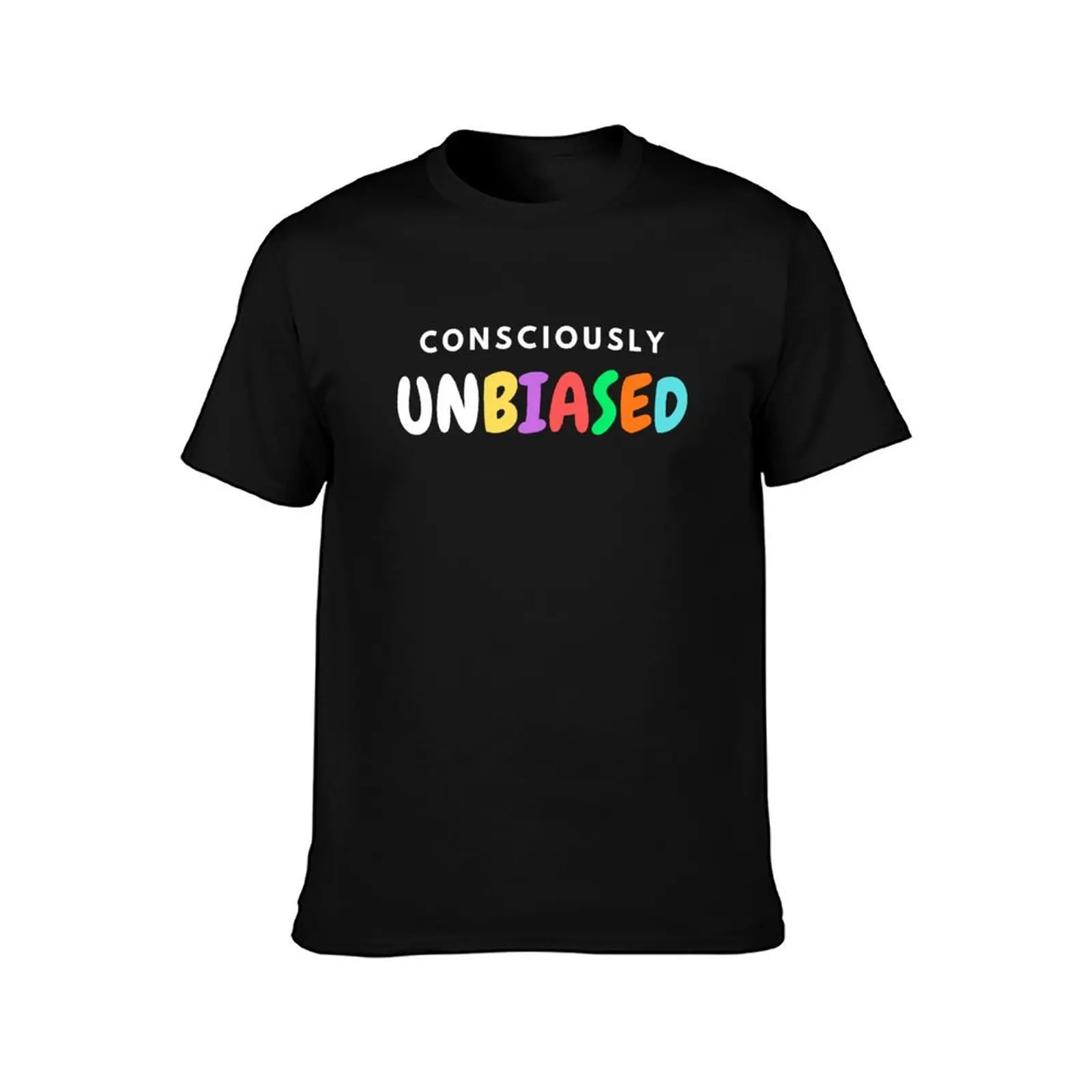 consciously unbiased T-Shirt Vintage Style Printed Top T-Shirt