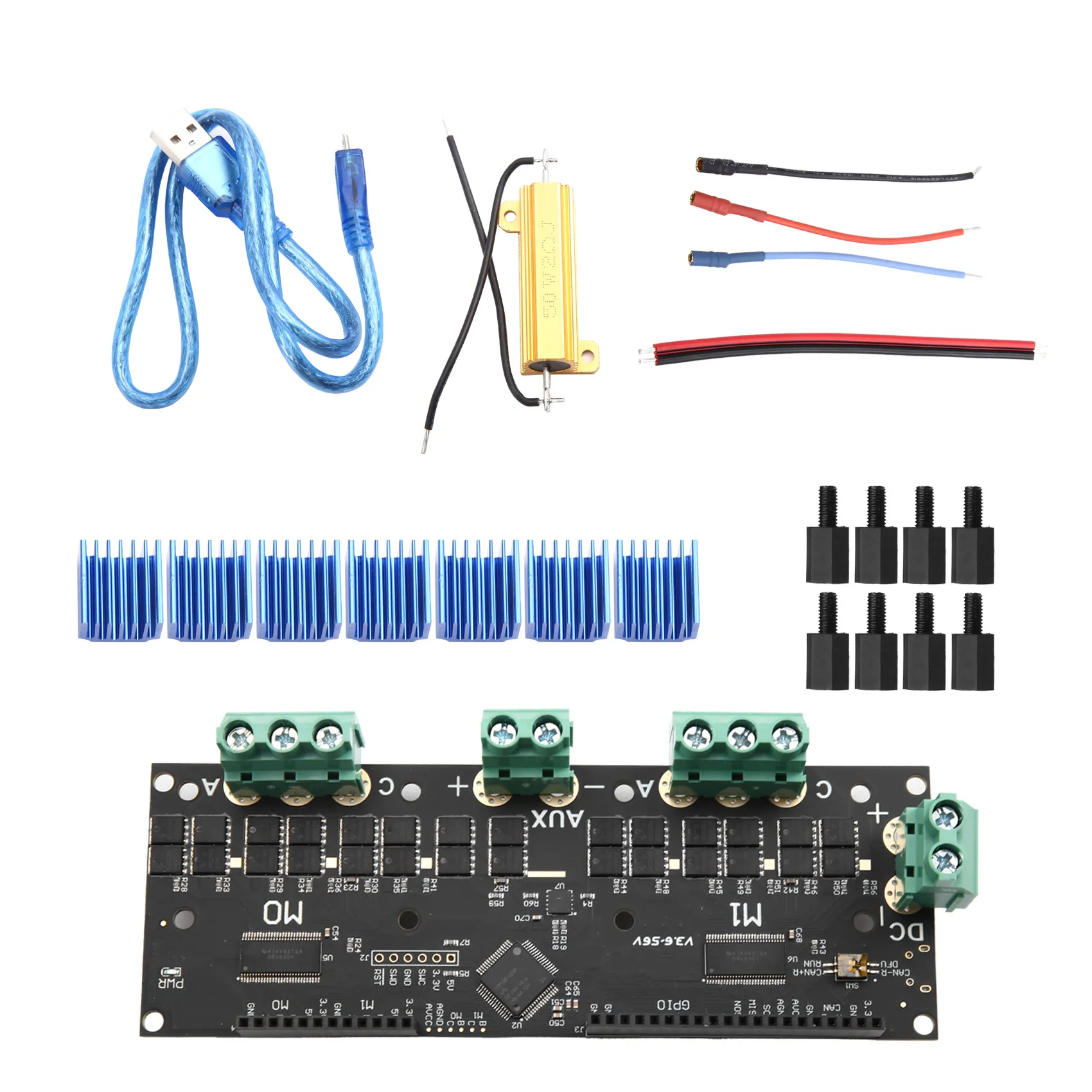 

【BRILLIANT 】MKS XDRIVE 56V High-Precision Brushless Servo Motor Controller V3.6 Based Upgrade Odrv