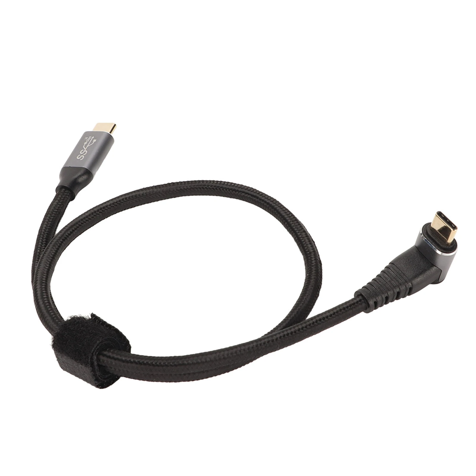 90 Degree USB C Cable 4K 60Hz Supports PD100W Type C 3.2 Gen2 Full Function USB C Fast Charging Cord for Steam Deck