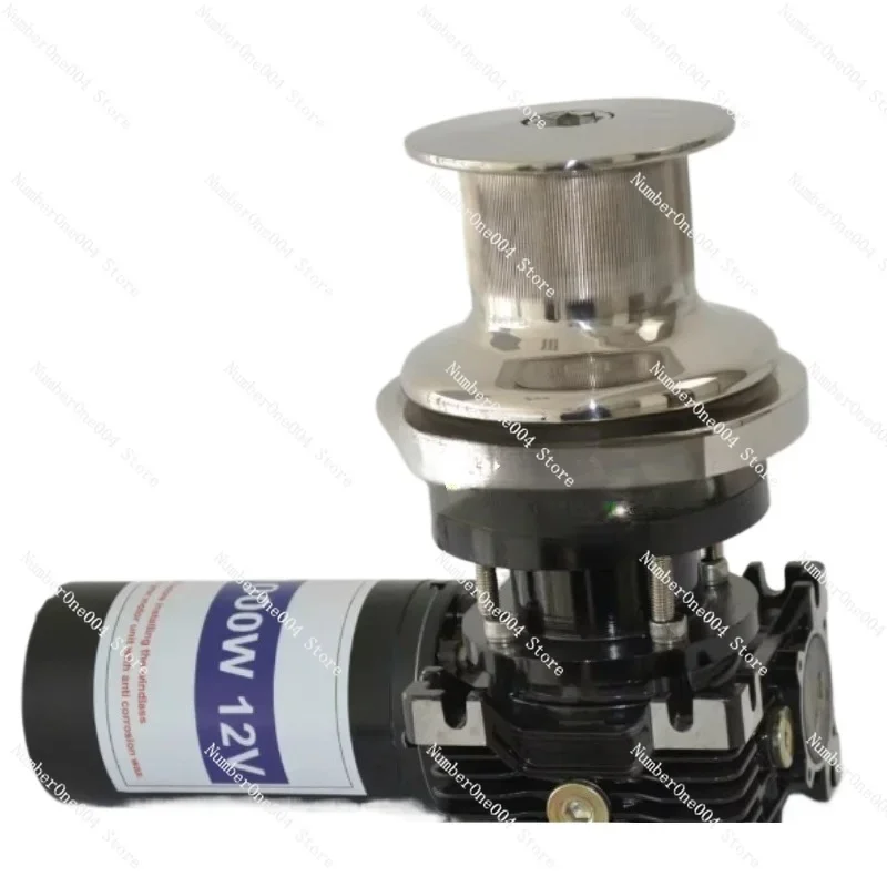 

Yacht Windlass Electric Marine Windlass Winch Pure Rope Wheel 6001000 With Accessories