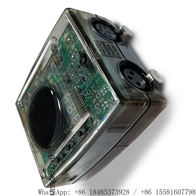 USB To DMX512 Control Box DVC4 Dual Channel DMX Signal Adapter for Professional Stage DJ LED Par Lamp Smoke Machine Programming