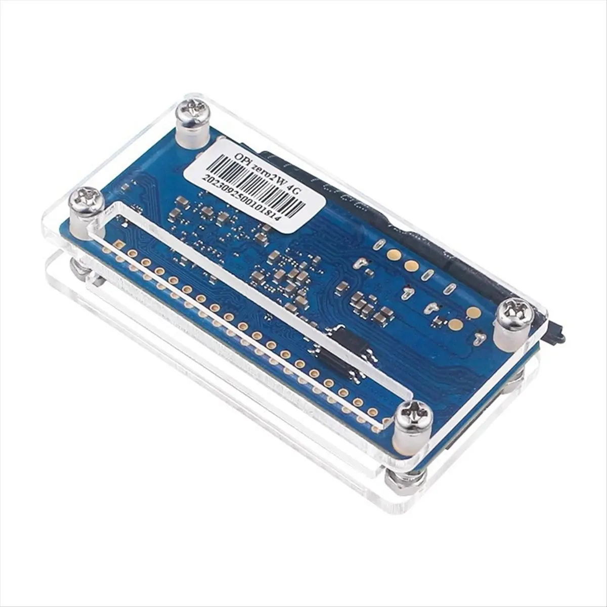 Persevering-funda acrílica para Orange Pi Zero 2W Orange Pi Zero 2W, funda protectora para placa base, disipadores de calor compatibles