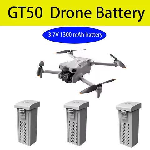 Original GT50 PRO Drone Battery 3.7V 1300MAh Battery For GT50 Dron RC Quadcopter Replacement Battery GT50 Accessory Parts