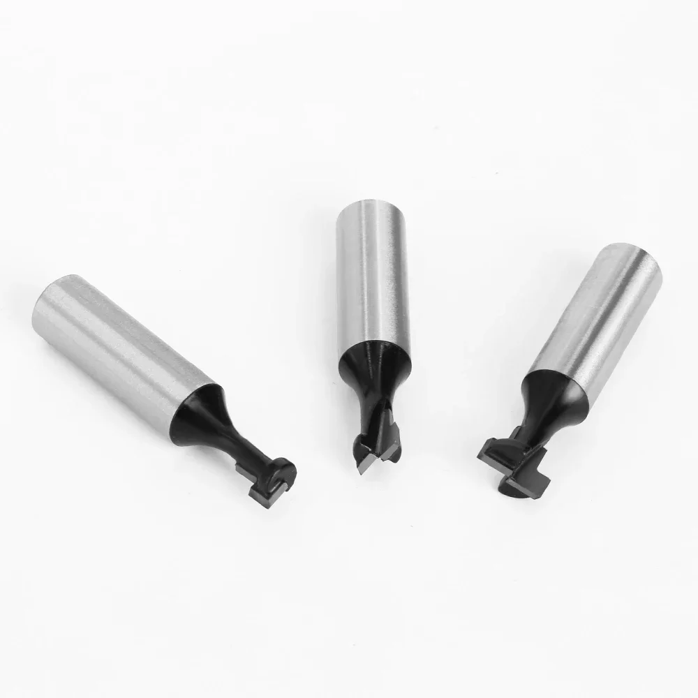 AURWOF 12mm Shank 1pc T-Slot Keyhole Router Bit 1/2